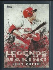 Joey Votto 2018 Topps Legends in the Making Insert Card # LTM-JV Cincinnati Reds