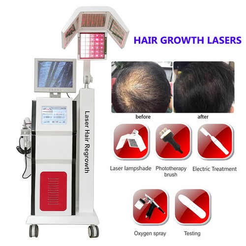 5IN1 Hair Growth Laser Light Therapy Hair Regrowth Anti-hair Loss Comb Machine