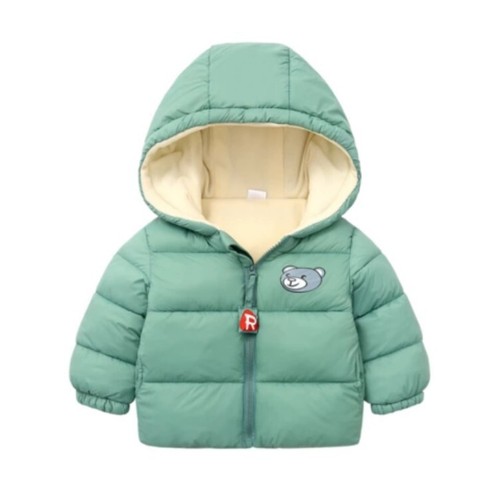 Toddler Winter Coat Zipper Snow Jacket Cotton Down Jacket Hooded Bubble Coat. - Picture 61 of 64