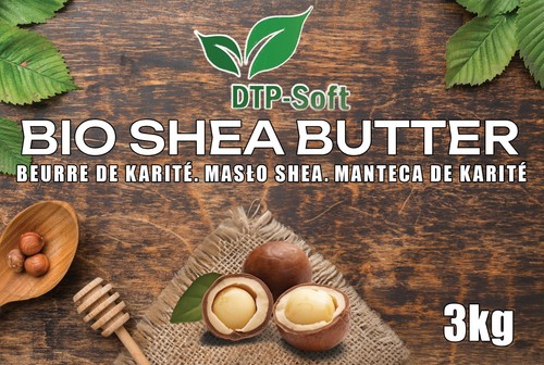 3kg Sheabutter unraffiniert BIO Eimer Premium - 3000g handgeknetet vegan TOP - Bild 4 von 4