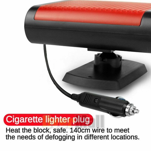500W Portable 4 Ports Car Heater 12V 24V Heating Fan Defogger Defroster Demister - Picture 52 of 107