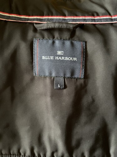 blue harbour jacket large light autumn wear in black - Picture 2 of 10
