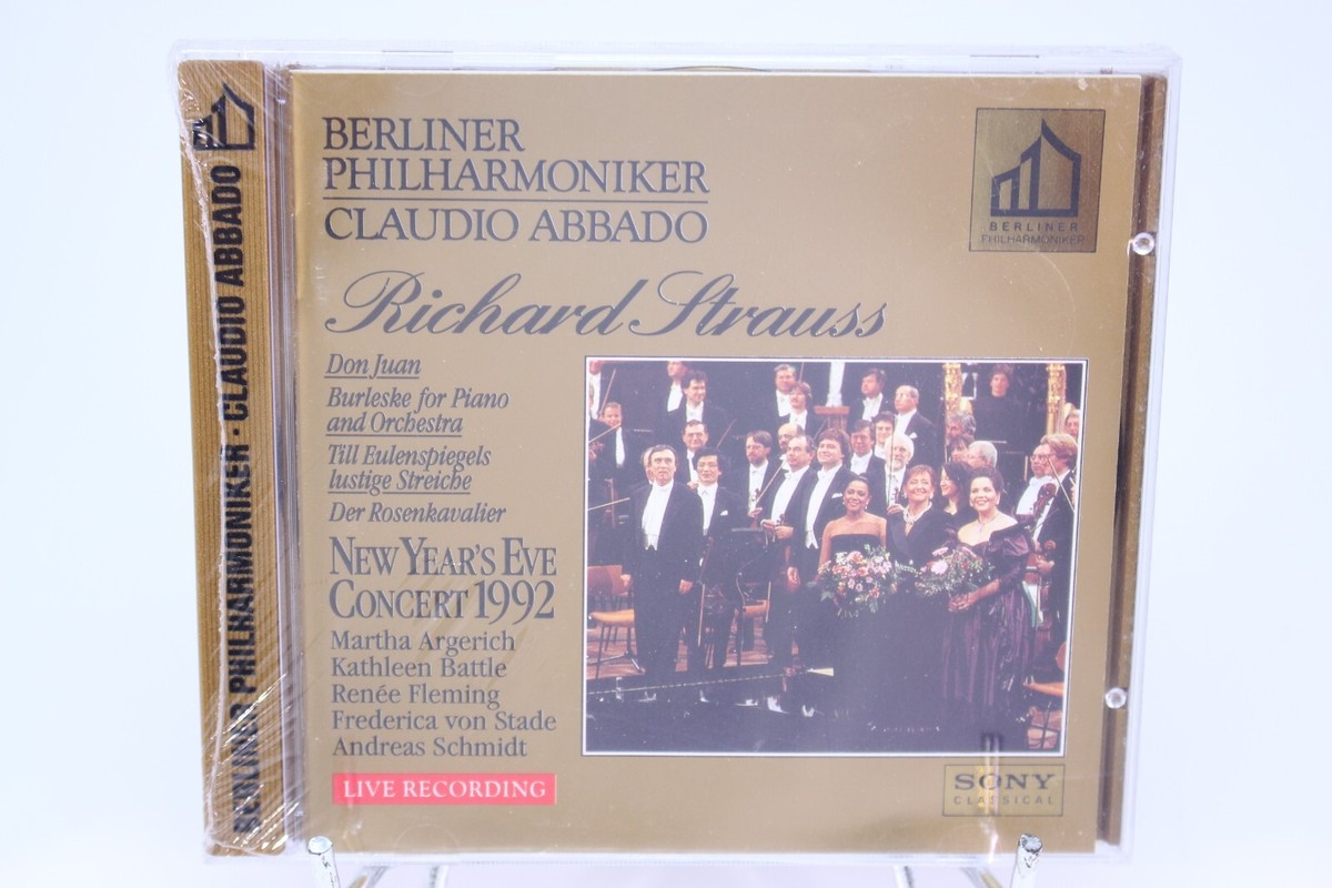 ミュージック BERLINER PHILHARMONIKER NEW YEAR'S EVE Berliner Philharmoniker New Year's Eve Concert 1992 Oop CD
