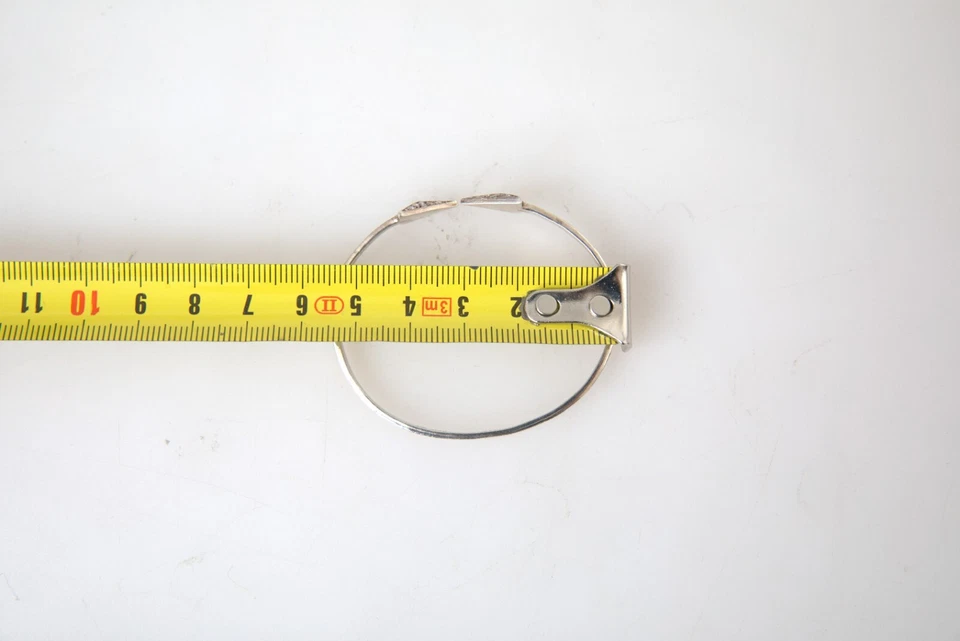 NIALAYA Authentic Bracelet Women Arrow Crystal 925 Silver Bangle s. S RRP 500usd - Image 4 of 4