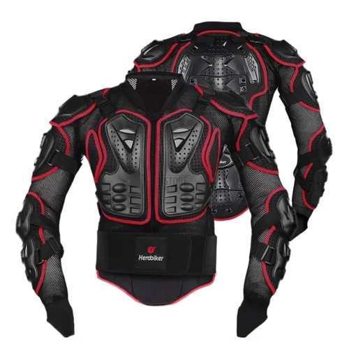 Motorcycle Jackets Men's Full Body Armor Protection Jackets Motocross Equipment - Picture 15 of 15