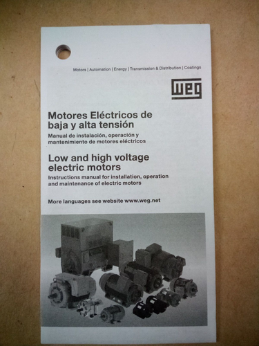 WEG GP Motor:.3318ES3E56C-S Fan-Cooled, Face/Base Mount, 1/3 HP, 1,765 RPM - Picture 12 of 14