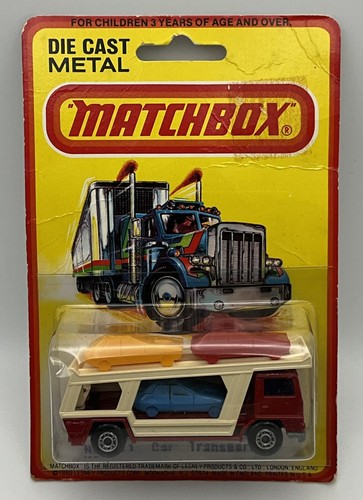 1980 Matchbox Lesney Superfast Car Transporter #11