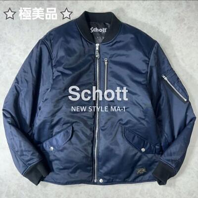 Schottstyle Ma-1 Navy Jacket 2Xl _#sc731 | eBay Schottstyle Ma-1 Navy Jacket 2Xl _#sc731 | eBay