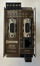 Westermo ED-20 PPP Router Serial Interface 3609-3001