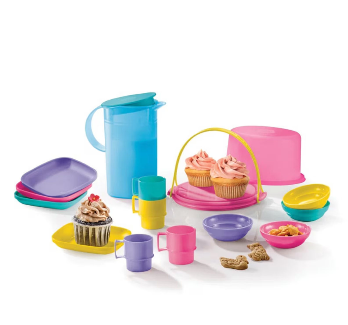 Tupperware 14pcs Miniature Cooking Set Kids Play Mini Toy Set Xmas