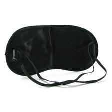 Pipedream Satin Sleeping Eye Mask Black - Blindfold Nightshade Cover