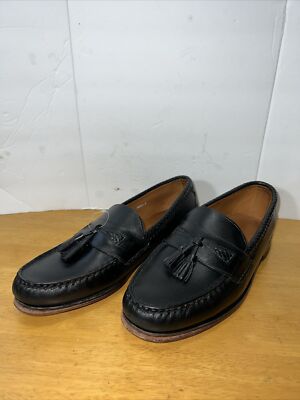 Edmonds Port Washington Black Men’s Dress Loafers — US Men’s Size 10 Allen Edmonds Port Washington HorseBit Loafer Black Leather  main image 2