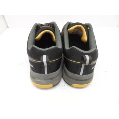 Zapatos de seguridad deportivos DAKOTA para hombre 3621 punta de acero placa de acero negros/amarillos 10,5 M - Imagen 3 de 8