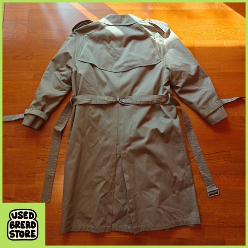 Vintage London Fog Towne Double Breasted Trench Coat | Khaki & Tartan | 42 reg - Bild 2 von 5