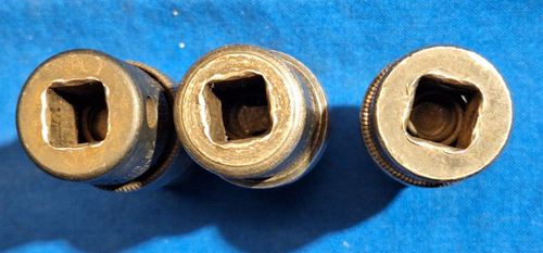Snap-On 3 piezas SAE 3/8" unidad 6pt juego de enchufes de impacto giratorios poco profundos 5/8" 9/16" 1/2" - Imagen 6 de 6