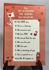 joyfully yours by Dayspring Valentine’s Day Card 10 Reasons V-Day We Love You 