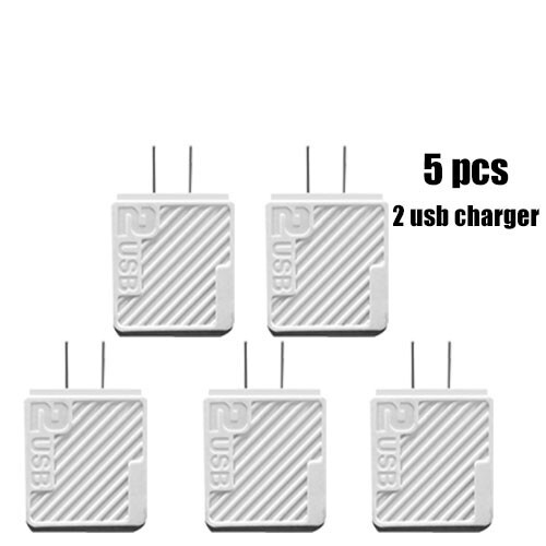 5X 2.4A Double USB Power Adapter AC Home Wall Charger US Plug For Mobile Phone W - Picture 15 of 15