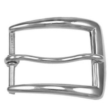 Solid Heavy Gauge Pure 925 Sterling Silver Men's Simple Belt Buckles