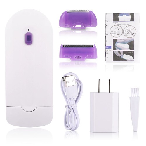 Women Rechargeable Epilator Painless Touch Hair Remover Silky Smooth Hair Eraser - Picture 13 of 14