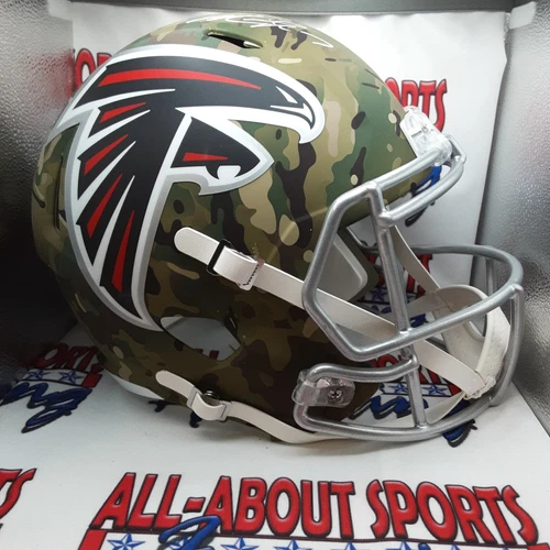 Michael Vick Authentic Signed Autographed Full-size Replica Helmet JSA-