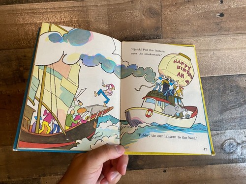 Tubby And The Lantern Book VTG 1971 Al Perkins Beginner Hardcover Kids Reading - Picture 7 of 8