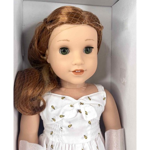 American Girl Of Year BLAIRE DOLL In Meet Outfit Bracelet Hair Flower Box 18" - Picture 7 of 12