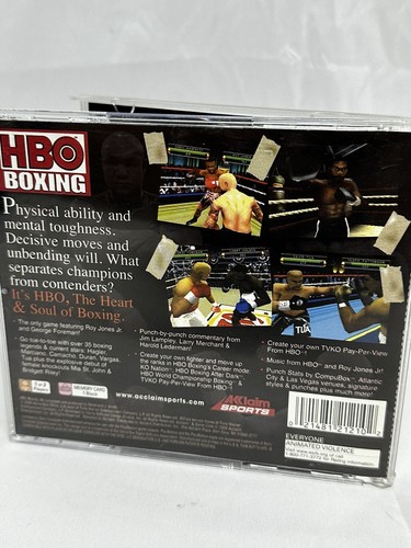 HBO Boxing Video Game for Sony PlayStation 1 Acclaim Sports Complete CIB TESTED - Picture 2 of 4