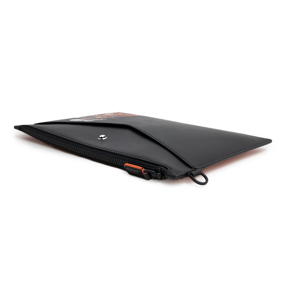 Montblanc X Naruto Pouch Second Clutch Bag Plain Leather