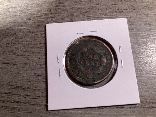 1842 Braided Hair Large Cent w/Large Date Early U.S. Copper Coin -091524-71 - Picture 2 of 4