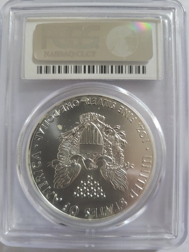 2013-(W) American Silver Eagle $1 Dollar Coin FS MS70 PCGS. 26806012. DAMAGE. - Picture 2 of 2