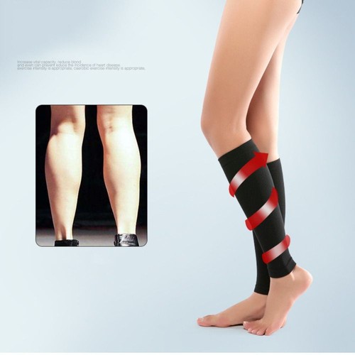 Calf Style Compression Calf Sleeve Preventing Varicose Veins - Picture 3 of 14
