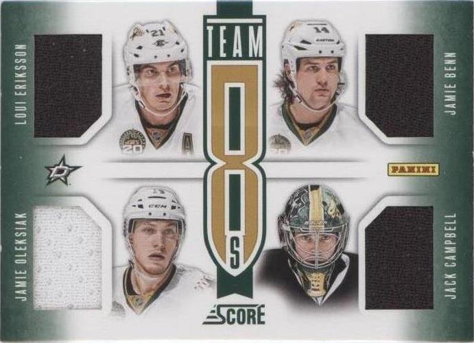 2013-14 Score - Charlie Coyle Jack Campbell Jamie Benn #T8-DAMI - 1 of 1