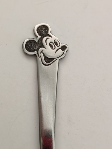 Vintage Walt Disney / Bonny Topolino forchetta in acciaio inox per bambini (AP24) - Foto 4 di 6