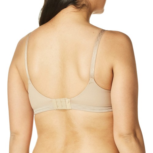 Warner Women's Wireless Lightly Lined Comfort Bra 36C Toasted Almond - Picture 2 of 7