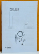 Keysight N2894-97000 2012 N2894-60002 Passive Probe User's Guide Manual.
