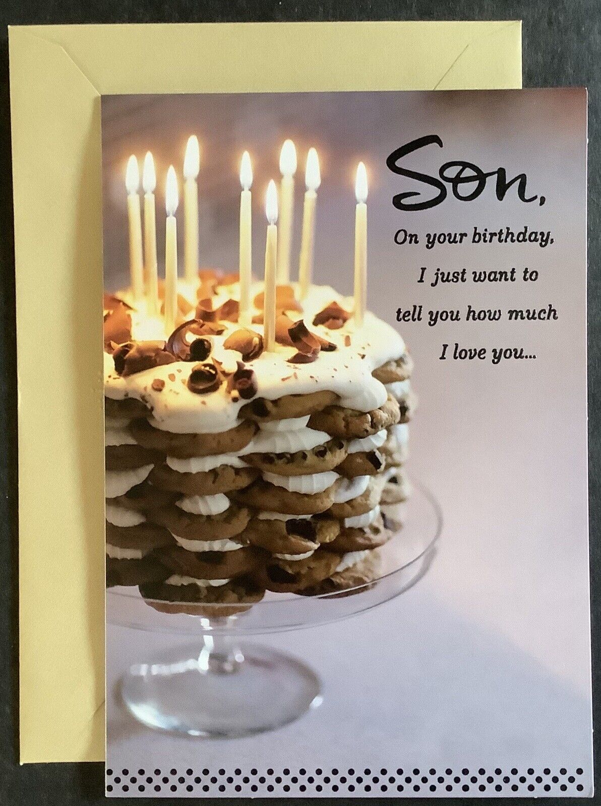 Happy Birthday Son Hallmark Greeting Card Thoughtful | eBay Happy Birthday Son Hallmark Greeting Card Thoughtful | eBay