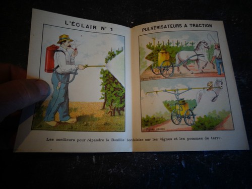 Altes Vermorel Villefranche s Sâone Spritzgerät Weinberg vorne Traktor - Bild 2 von 2