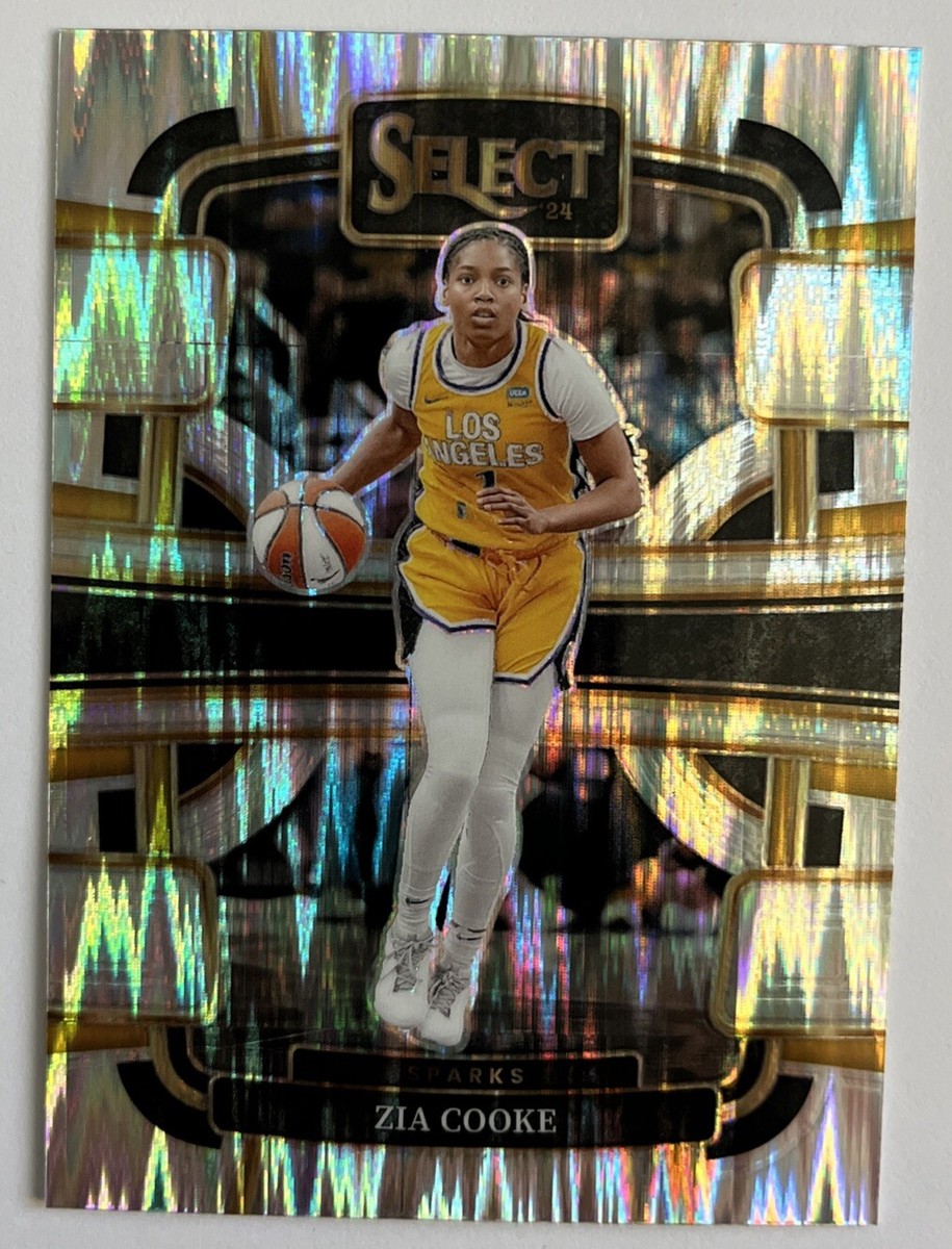2024 Select Basketball WNBA ZIA COOKE Silver FLASH Concourse LA