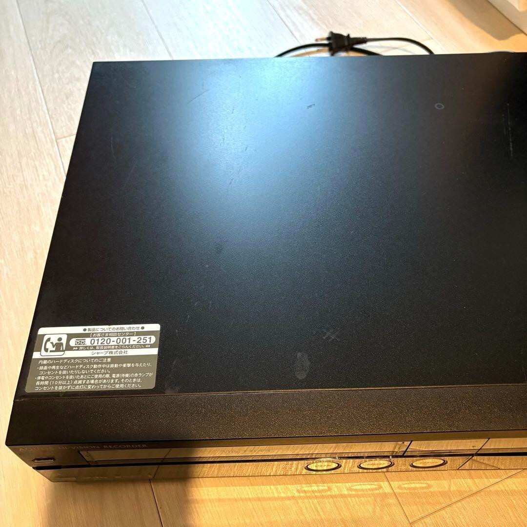 SHARP AQUOS DV-ACV52 DVD VHS HDD Recorder Used Working From