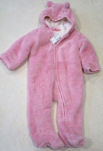 Children Winter Ski Snowsuit Snow Suit Bunting Coat Hooded 6-9 M, 9-12 M months - Picture 7 of 17