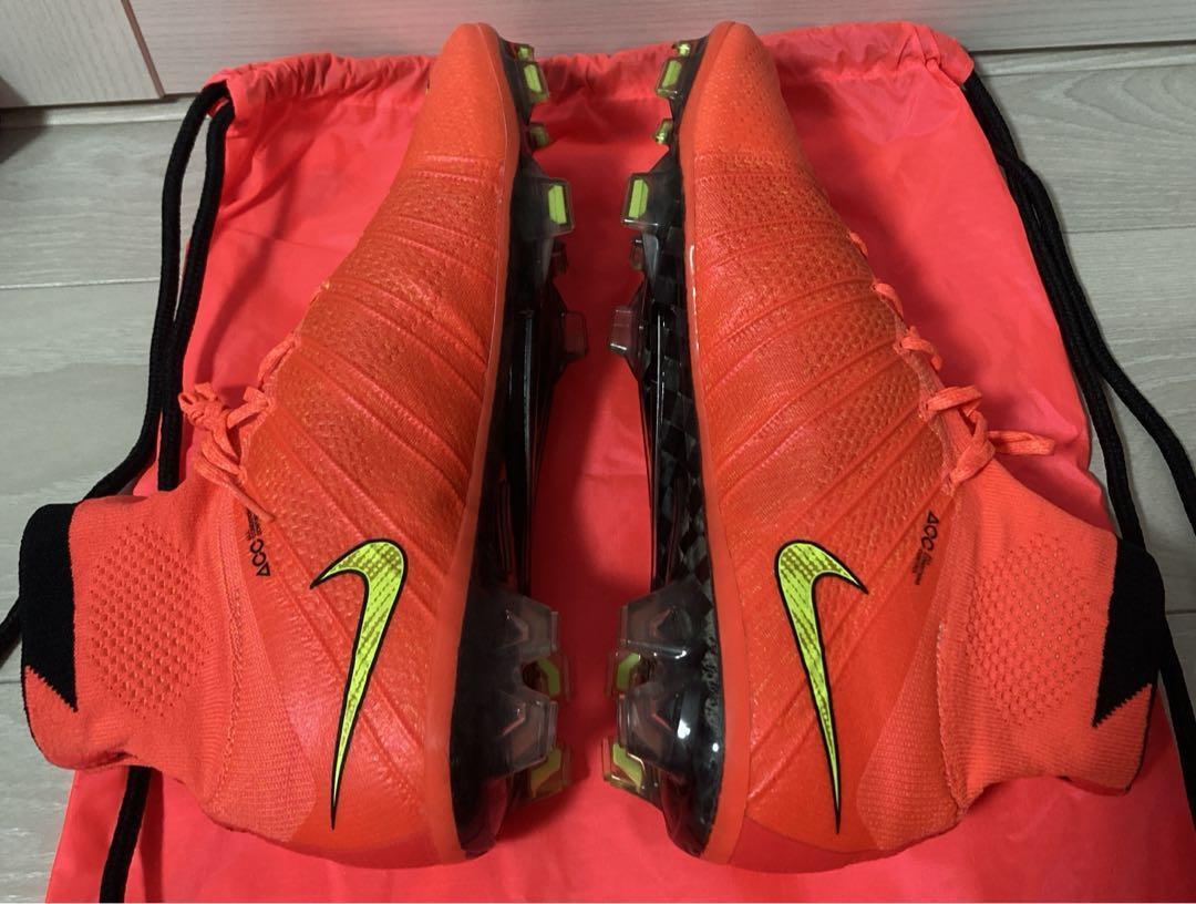 Nike Mercurial Superfly IV FG Red 641858 670 US 9 Soccer