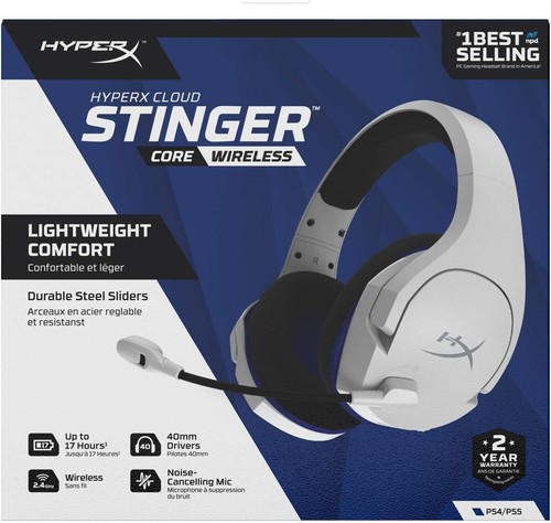 PS4 PS5 HyperX Cloud Stinger Core Wireless Gaming Headset PC NoiseCancelling - Bild 12 von 13