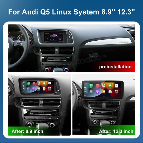 Radio de coche 8.9/12.3'' para Audi A4 A5 MMI3G/2G 2009-2016 Android Carplay Mulitmedia - Imagen 3 de 16