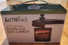 AutoFad Digital LCD Dash Camera 2.2" TFT LCD Screen Car Cam Windshield Mount