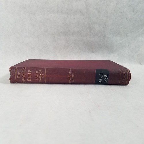 The People's Bible Vol 10: 2 Chronicles 21 - Esther, 1896 HC by Joseph Parker - Picture 4 of 14