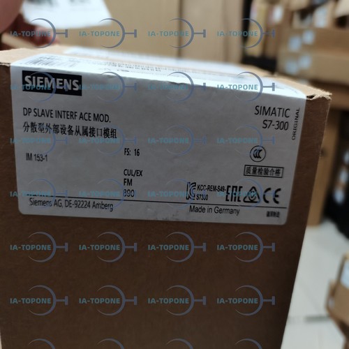 One New Siemens 6ES7153-1AA02-0XB0 with One Year warranty - Picture 3 of 3