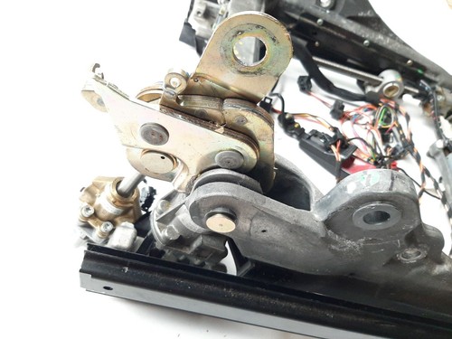 TESTED! 96-02 R129 MERCEDES SL500 RIGHT PASSENGER LOWER SEAT RAIL TRACK MOTOR - Picture 5 of 6