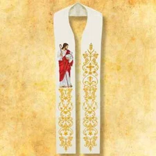 Embroidered stole "Good Shepherd"