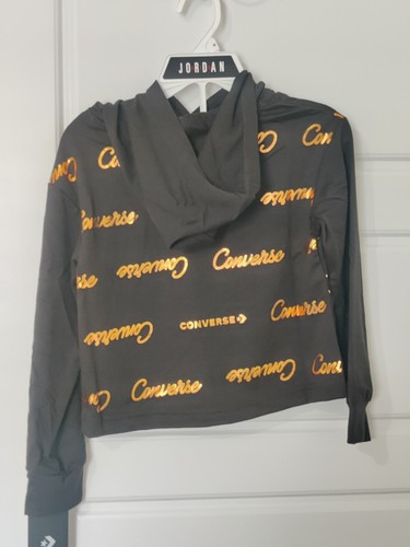 Converse Crop Hoodie Size Small NWT MSRP $48 - Picture 5 of 5