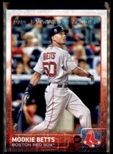 2015 Topps Future Stars Mookie Betts Boston Red Sox #389